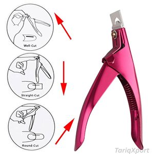 Coupe-ongles en acier inoxydable de bonne qualité, lame courbée, durable, réutilisable, fabriqué au Pakistan, option de logo personnalisé pour les ongles des doigts - Product Image 5