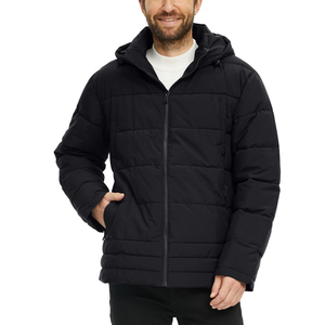 High Street Style Breathable Windproof Men Puffer Jacket Direct Factory Supplier Hooded Puffer Jacket For Men - Product Image 1
