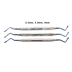 Curettes dentaires professionnelles en acier inoxydable, instrument de détartrage parodontal pour clinique dentaire, hygiène buccale et élimination de la plaque dentaire - Product Image 2