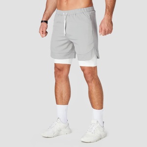 Pantalones Cortos Deportivos de Verano para Hombre, Personalizados, 100% Poliéster, Transpirables, Ecológicos, Impermeables, de Secado Rápido, con Cordón Ajustable, para Gimnasio y Running - Product Image 1