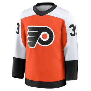 Maillots de hockey sur glace personnalisés en gros, 100 % polyester, ensembles imprimés, tissu à séchage rapide, respirant, antibactérien, anti-UV, uniforme d'équipe - Product Image 4