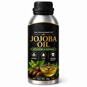 Aceite de Jojoba 100% Puro Prensado en Frío para un Cabello y Piel Saludables, Solución Natural para una Piel Hidratada, Cuidado del Cabello y Cuerpo de la India - Product Image 1
