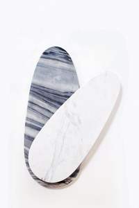 Planche à découper en marbre poli pour une expérience de découpe fluide, une préparation alimentaire hygiénique et un nettoyage facile - Product Image 6