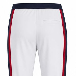 Women's White and Red <b>Strip</b> Golf Pants Stretch Sports Trousers Stylish Outdoor Apparel Comfortable Fit for Golf Training - Product Image 3