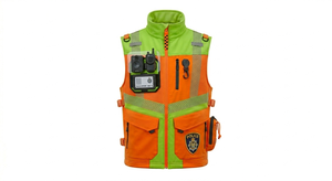Chaleco de Seguridad de Alta Visibilidad para Trabajadores de la Construcción, Chaleco Reflectante con Logotipo Personalizado, Ropa de Trabajo de Alta Visibilidad - Product Image 1
