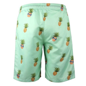 Short de plage d'été pour hommes, décontracté, taille moyenne, tout imprimé, sublimation, respirant, tricoté, polyester, short de plage pour hommes - Product Image 6