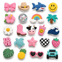 Abalorios Personalizados de Fábrica para Bolsos Bogg con Logotipo en Relieve 2D y 3D para Regalos Promocionales de Fiestas de Verano