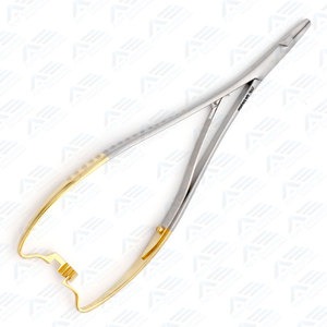 คีมหนีบเข็มสำหรับทันตกรรมแบบแมนนวลทำจากสแตนเลสชุดเครื่องมือทางการแพทย์สำหรับใช้ในการผ่าตัด - Product Image 5