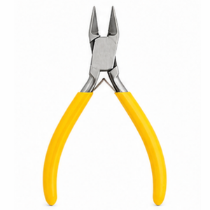 Pince coupante de précision à manche bleu pour micro-coupeurs, outil de coupe à plat pour la fabrication de bijoux, la perlage et la coupe de fils souples - Product Image 3
