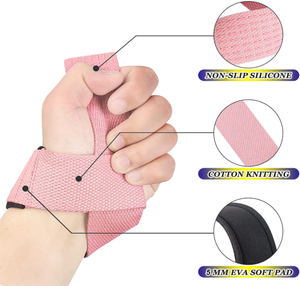 Muñequeras Ajustables para Fitness con Logotipo Personalizado, Correas de Levantamiento de Pesas para Gimnasio, Entrenamiento y Powerlifting - Product Image 4