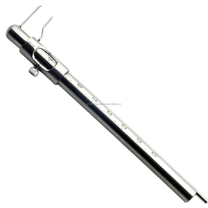 Dental Micro Boley <b>Gauge</b> Stainless Steel Orthodontic Caliper Manual Measuring Instrument Silver Knurled Grip CE Certified - Product Image 6