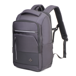 Custom Logo 1072 Laptop <b>Backpack</b> <b>Waterproof</b> 14 Inch Business <b>Men</b> PVC Nylon Fabric 13L RFID USB Zipper Daily Travel OEM/ODM - Product Image 4
