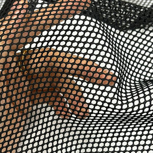 Großhandel High Supportive 100% Poly Hexagonal <span class=keywords><strong>Mesh</strong></span> Stoff für Taschen, Koffer, Schuhe, Stuhl - Product Image 3