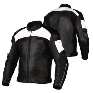Vestes de course pour moto et automobile pour la saison hivernale / Vestes de moto en cuir véritable de haute qualité pour hommes - Product Image 3