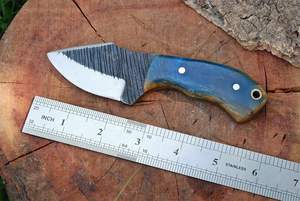 Couteau de chasse à lame fixe personnalisé OEM – Couteau de survie en acier à haute teneur en carbone pour le camping en plein air - Product Image 2