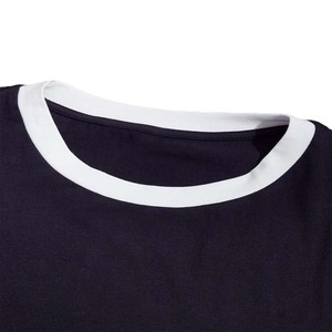 Ensemble deux pièces noir pour hommes, t-shirt à manches courtes et short, tenue d'été décontractée pour le streetwear et le sport, haute qualité - Product Image 3