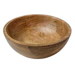 ชามไม้ทำมือ ดีไซน์มินิมอล สำหรับเสิร์ฟอาหาร สไตล์วาบิซาบิ ตกแต่งบ้าน - Product Image 4