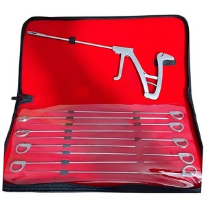 Passer de suture scorpion droit pour arthroscopie de l'épaule avec 10 aiguilles en acier inoxydable – Instruments chirurgicaux orthopédiques - Product Image 3