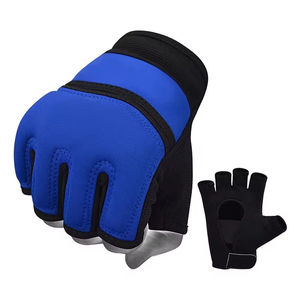 Guantes de Gel de Cuero con Correa Ajustable para Entrenamiento Deportivo - Duraderos, Absorbentes de Humedad y Antideslizantes - Product Image 1