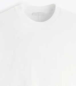 T-shirts pour hommes sur mesure, coupe ample, style streetwear, dernière tendance, coupe ajustée sans coutures, fabriqués en tissu peigné - Product Image 6