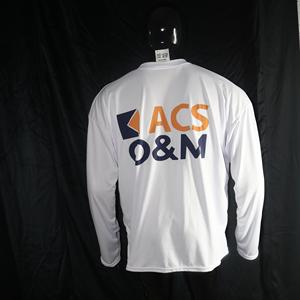 Camisetas Térmicas de Poliéster de Alta Visibilidad para Hombre y Mujer, Color Verde Neón Brillante y Negro, Hilos Finos - Product Image 4