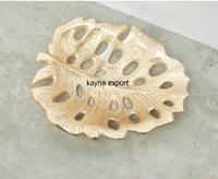 Luxe decoratieve gepolijste vergulde metalen takvogelstandaard glazen fruitschaal Eco-vriendelijk CE-gecertificeerd aangepast logo