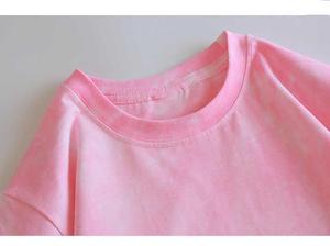 T-shirt pour homme à col rond bleu surdimensionné à manches courtes, couleur unie, décontracté, tricoté, 100% coton jersey, coupe régulière, longueur normale, respirant - Product Image 6