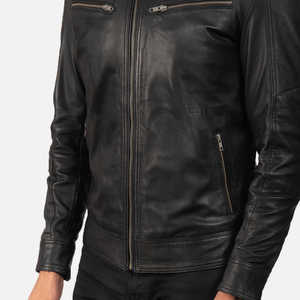 <b>Cheap</b> Leather <b>Jacket</b> for Sale Premium <b>Mens</b> Fashion Outerwear Custom Style Bulk Wholesale Factory Manufacturing Supplier - Product Image 5