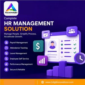 Software de Gestión de Recursos Humanos de Avis Technologies, Control de Asistencia, Seguimiento de Rendimiento - Product Image 1
