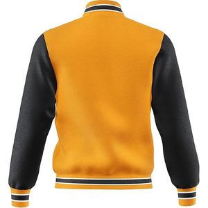 Chaqueta Varsity para Hombre de Material Duradero, Venta al por Mayor, Logotipo y Color Personalizados, Antiarrugas, Calidad Premium - Product Image 4