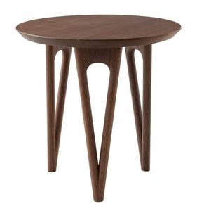 Table d'appoint en bois massif de style mid-century pour salon, hôtel, restaurants, bar, villa - Product Image 1