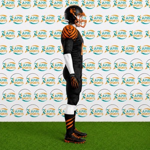 Uniforme de football américain le plus vendu, vêtements de rue, vêtements d'entraînement à manches courtes, 100% polyester, meilleur style, uniforme de football à col en V - Product Image 6