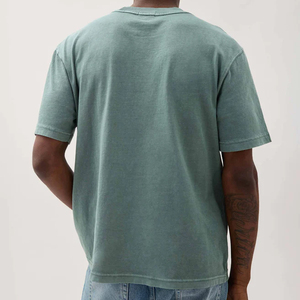 เสื้อยืดแขนยาวผู้ชายทรงเข้ารูป ผ้าฝ้าย 100% น้ำหนัก 200 กรัม ไซส์ใหญ่ สำหรับฤดูร้อน - Product Image 2