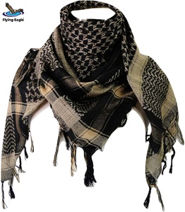 Shemagh de Algodón con Camuflaje al por Mayor, Keffiyeh Árabe del Desierto, Logotipo Personalizado, Bufanda Transpirable de Moda Casual - Product Image 2