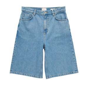 Men's Denim <b>Shorts</b> Comfortable Fabric Denim Wholesale Customizable Cotton - Product Image 1