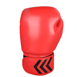 Gants de boxe pour femmes en cuir PU rose et blanc, emballage personnalisé, dropshipping disponible, marque privée - Product Image 3