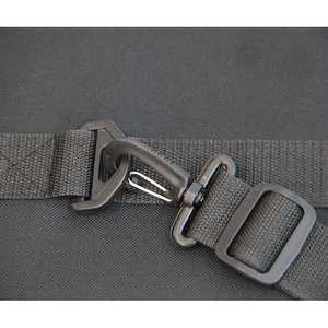 Sac à dos de chasse, de tir et de pêche de grande capacité, classique, à fermeture éclair, extérieur, noir, mousse à double densité, imperméable, polyester 600D - Product Image 4