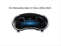Tableau de bord automobile 12,3 pouces pour Mercedes-Benz Classe V 2016-2023, Linux CarPlay, entrée HD, informations originales de la voiture - XTRONS