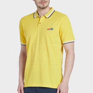 เสื้อโปโลทรงเข้ารูปสั่งตัดสไตล์ไฮสตรีท ลายพิมพ์เรียบหรู ดีไซน์เนอร์คุณภาพสูง สำหรับขายออนไลน์ - Product Image 4