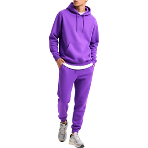 Vêtements d'hiver personnalisables thermocollés - Ensemble pull et jogging en coton thermique Elite - Product Image 1