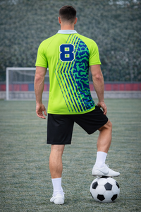 เสื้อยืดกีฬาผู้ชาย SHH 2026 ผ้าคอตตอน/โพลีเอสเตอร์ ระบายอากาศได้ดี สำหรับฤดูใบไม้ร่วง พิมพ์ลายตามสั่ง ออกแบบเองได้ ขายส่งจำนวนมาก - Product Image 3