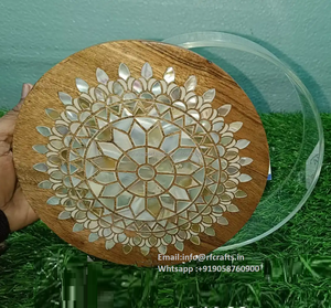 การออกแบบที่หรูหราคริลิคหวาน/ขนมกล่องที่มีดีไซน์ไม้ฝาอะคริลิคใสอาหรับรายการของขวัญหวาน - Product Image 4