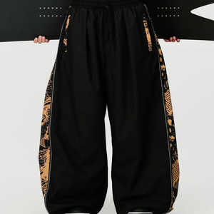 Custom Logo Cargo Baggy Snow <b>Ski</b> Pants Oversized Waterproof Windproof Plus Size Loose Fit High Quality Snowboard Wear For Men - Product Image 3