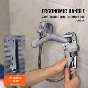 Chiave a Tubo Dritta in Alluminio da 18 Pollici, Alta Resistenza CRV, Impugnatura Ergonomica Facile da Usare, Regolabile per Idraulica - Personalizzabile OEM - Product Image 4