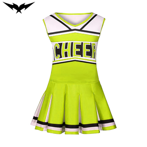 Uniformes Personalizados de Animadoras para Escuelas Secundarias con Apliques de Pedrería para Animadoras Adultas - Material Spandex/Poliéster - Product Image 3