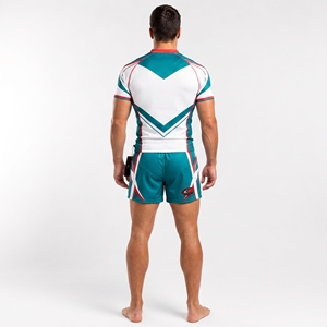 Uniforme de rugby durable fabriqué avec un tissu de qualité supérieure offrant une mobilité flexible et des performances fiables sur le terrain - Product Image 2