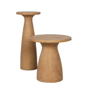 Produits tendance fabriqués au Vietnam, table d'appoint en pierre, table d'appoint sur piétement, emballage personnalisé - Product Image 2