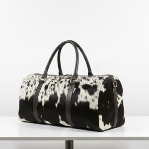 Sac de Voyage en Cuir de Luxe à Marque Privée, Sac de Sport en Cuir de Vachette, Sac de Voyage Multifonctionnel Léger et Tendance LHDB-0113 - Product Image 4