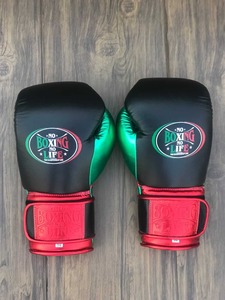 Gants de boxe professionnels style NBNL en cuir véritable pour l'entraînement et le sparring, fabricant OEM - Product Image 2