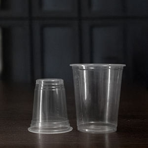 Vasos de plástico transparentes de pared simple de 95 mm de PP/PET, muy vendidos, para bebidas frías, café helado, batidos - Product Image 4